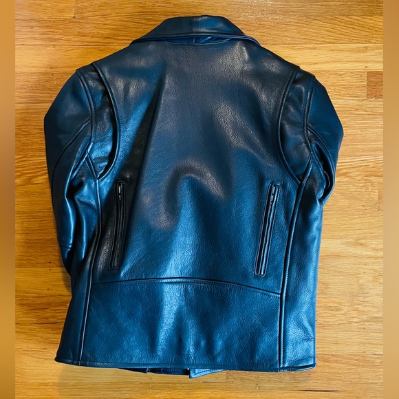 Fog city leather motorcycle jacket - Picture 4 of 6